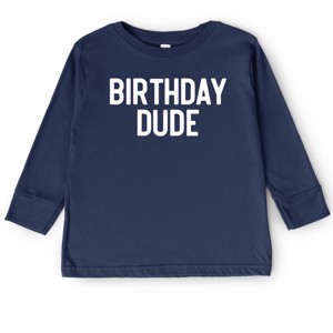 The Juniper Shop Birthday Dude Bold Toddler Long Sleeve Tee - 1 of 4