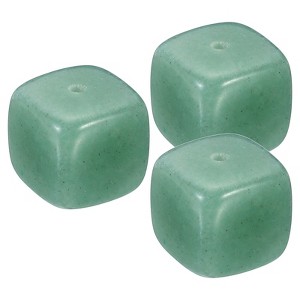 Unique Bargains Stick Holder Crystal Stone Incense Stand Base for Yoga Spa Room 3 Pcs - 1 of 4