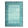 Lahome Loop Border Gradient Style Short Pile Velvet Rectangular Indoor Area Rug - 3 of 4