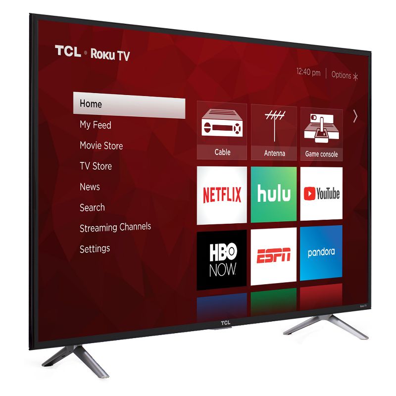 TCL 49" 4K UHD HDR Roku Smart TV (49S405), 3 of 17