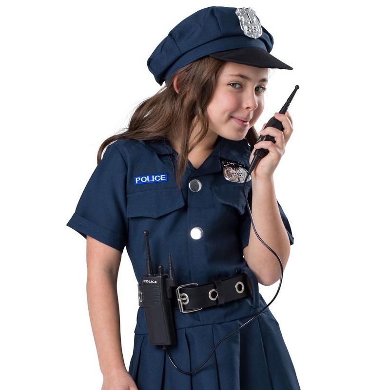 Dress Up America Plastic Police Walkie-Talkie for Kids, 2 of 3