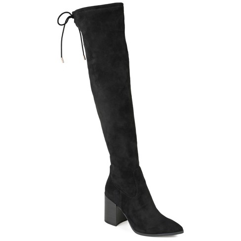 Journee Collection Womens Paras Tru Comfort Foam Stacked Heel Over The Knee Boots - image 1 of 4