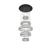 Elegant Lighting Monroe 5 - Light Chandelier in  Black - 2 of 4