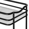 Lynk Professional Pull Out Sliding 2-Tier Spice Rack Cabinet Organizer Black: Powder-Coated Steel, Ball Bearing Glides - 4 of 4