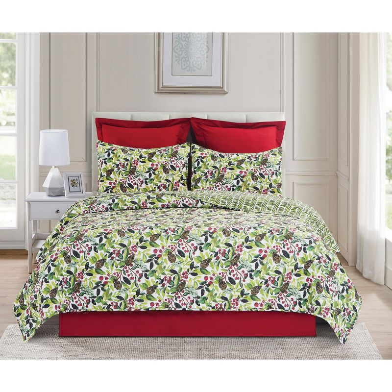 C&F Home Tyson Pines Cotton Quilt Set - Reversible and Machine Washable, 4 of 10