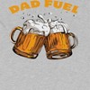 Rerun Island Men's Dad Fuel Beer Short Sleeve Graphic Cotton T-Shirt - 2 of 3