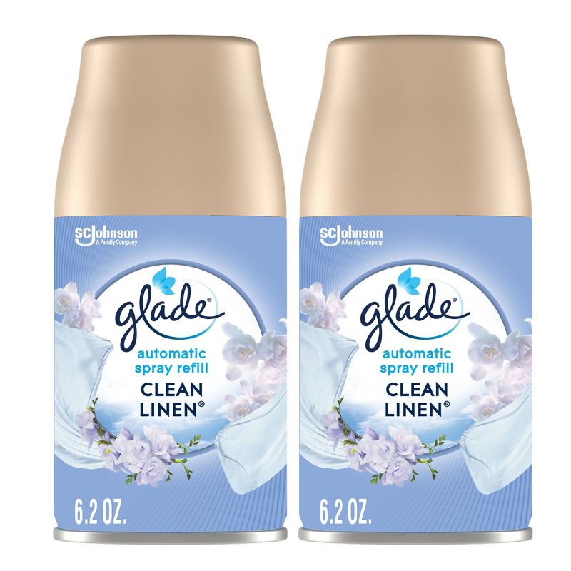 Glade Clean Linen Automatic Spray Refill - 2pk, 1 of 20