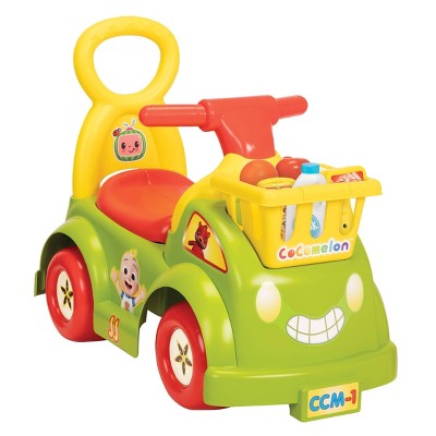 Cocomelon Healthy Habits Kids&#39; Ride-On with Sound,Songs, Lights and Bonus Toys_2