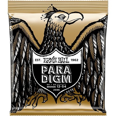 Ernie Ball Paradigm 80/20 Acoustic Guitar Strings Medium Light