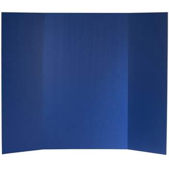 Flipside Products Corrugated Project Board, 1-Ply, 36" x 48", Blue, Box of 24