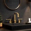 WOWOW 8 in. Widespread Double Handle Bathroom Faucet with Drain Kit in Brushed Nickel-2 PCS - 3 of 4