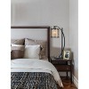 Cal Lighting BO-2320TB Table Lamp with Scavo Glass Shades, Iron Finish, See Image, 26.00x5.00x7.50 - 2 of 2