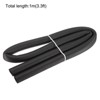Unique Bargains Rubber Soft High Elasticity Handle Grip Support Pipe Insulation Tubes 3.3 Ft - 2 of 4