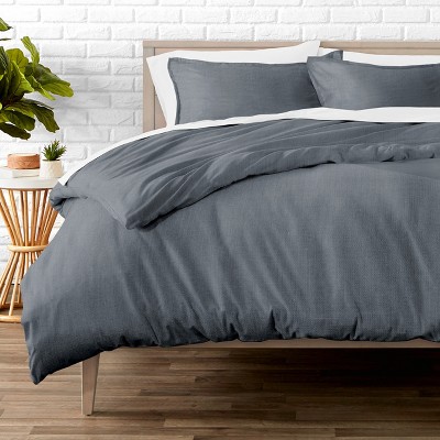 Linen Duvet Cover And Sham Set By Bare Home : Target