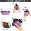 PetAmi Travel Dog Food Bag, Pet Cat Collapsible Bowls Set, Portable Foldable Waterproof Lining - 3 of 4