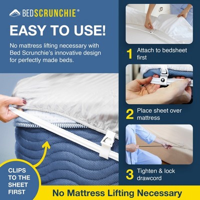 Sangles Serre-draps – Lot De 4 Attaches élastiques Pour Maintenir Les Draps, Clips Sécurisés - 11