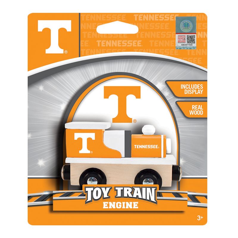 MasterPieces Officially Licensed NCAA Tennessee Volunteers Wooden Toy Train Engine For Kids, 3 of 6