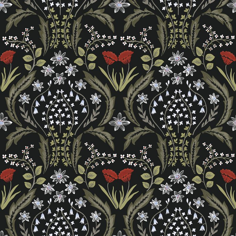 Tempaper & Co. Scandi Floral Peel and Stick Wallpaper, 1 of 9