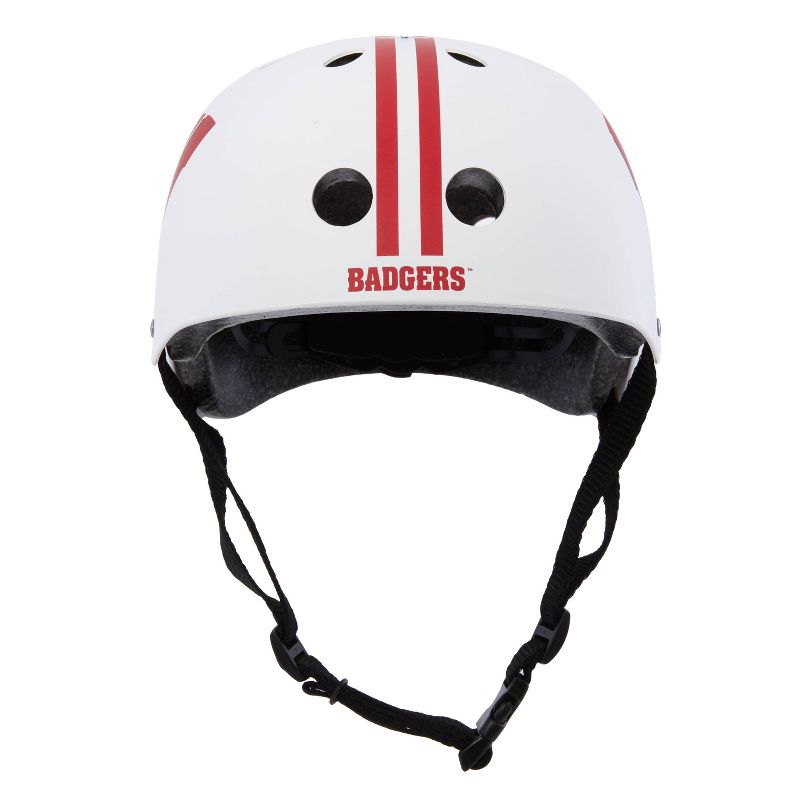 NCAA Wisconsin Badgers Multi-Sport Helmet - White, 3 of 7