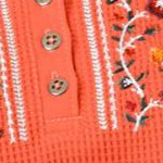 pumpkin vine embroidery