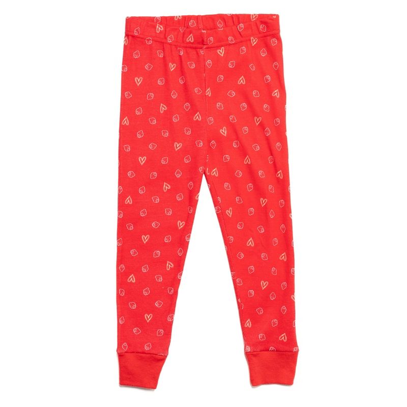 Strawberry Shortcake Pajama Shirt and Pants Sleep Set Red / White , 3 of 7