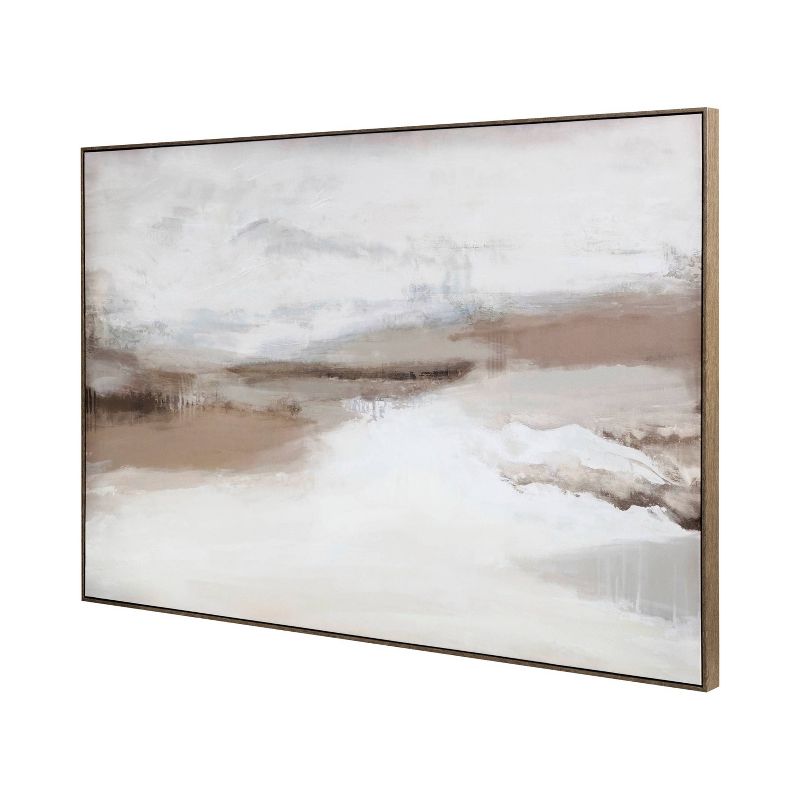 58&#34; x 38&#34; Abstract Horizon Framed Wall Canvas - Threshold&#8482; designed with Studio McGee, 3 of 13