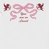 Social Collective Men's You Are So Loved  Valentines Day Short Sleeve Graphic Cotton T-Shirt - 2 of 3