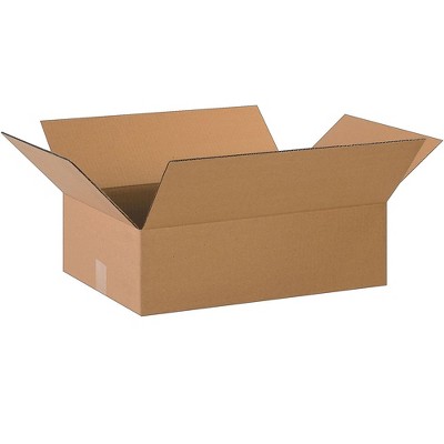 COASTWIDE 20 x 14 x 6 Shipping Boxes ECT Rated Kraft 201406