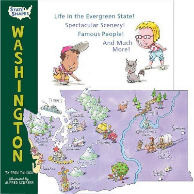 State Shapes: Washington - by  Erin McHugh (Hardcover)