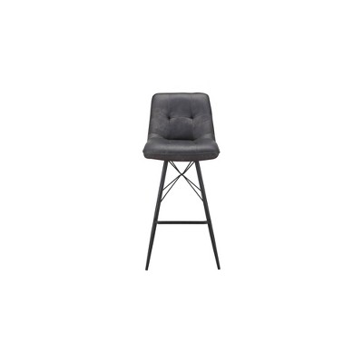 Renae Barstool Gray - Alder Bay