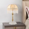 YIYIBYUS Metal Table Lamp Bedside Reading Light for Bedroom Living Room Home Office - 2 of 4
