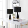 Penla Table Lamp (Set of 2) - 20 Inch Height - TBL4226 - Black/Gold - Safavieh - 2 of 4
