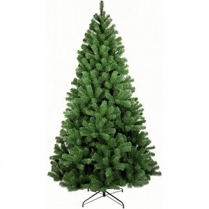 SUGIFT 6ft Premium Pine Hinged Artificial Christmas Tree with 1000 Branch Tips - 1 of 4