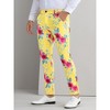 INSPIRE CHIC Men's Floral Pattern Regular Fit Dress Pants - 2 of 4