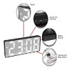 6.25" Digital Tabletop Clock - Infinity Instruments - image 4 of 4