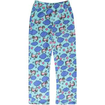 Just Love Plush Pajama Pants For Girls - Buffalo Plaid Fleece Pjs  45501-redblk-new-4 : Target