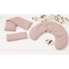 Bucky Linen Hot/Cold Body Wrap, Natural Buckwheat Seed Filling, Hypoallergenic, Pink - 3 of 4