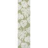 JONATHAN Y Tobago High-Low Two-Tone Monstera Leaf Floral Indoor/Outdoor Area Rug - 2 of 4