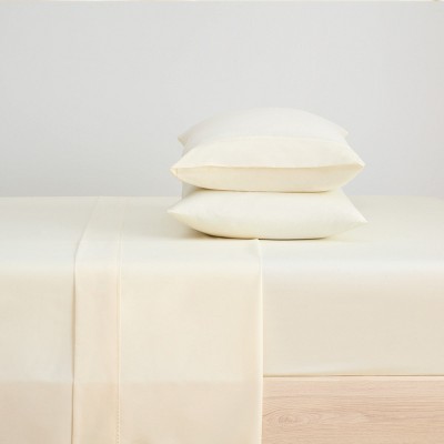 Ivory Hypoallergenic Microfiber Queen Pillowcases - Pack of 12