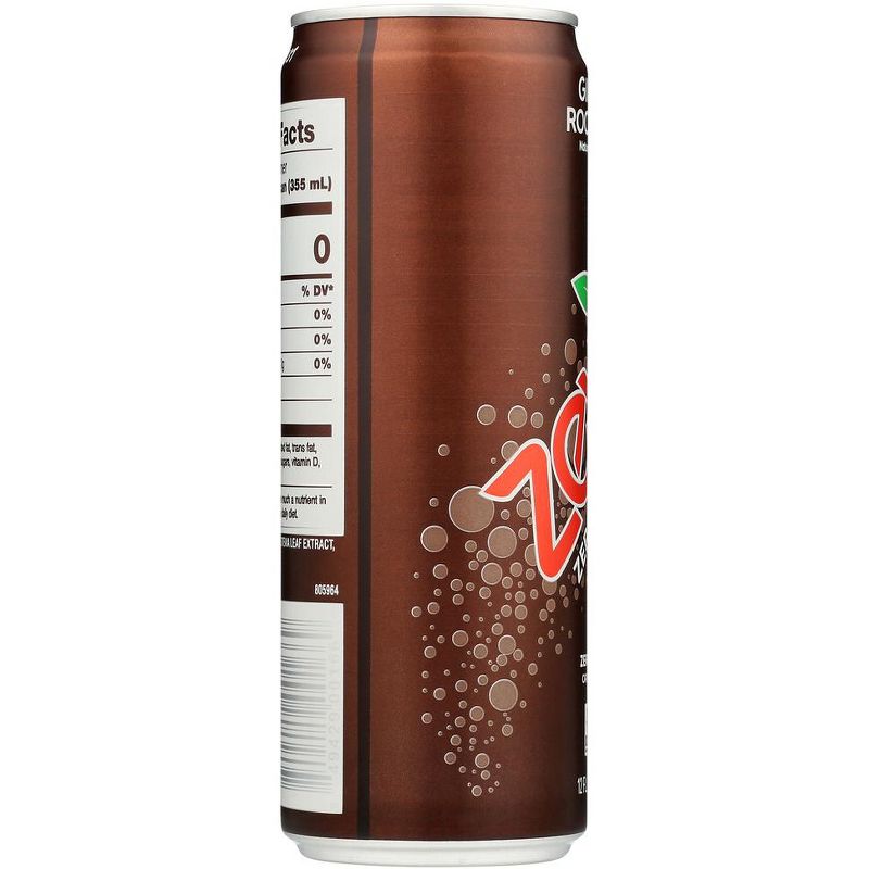 Zevia Ginger Root Beer Zero Calorie Soda - Case of 12/12 oz, 5 of 8