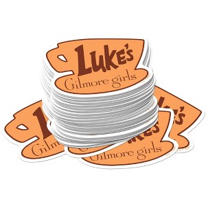Gilmore Girls Luke's Diner 100ct Vinyl Large Deluxe Stickers Variety Pack - 1 of 4