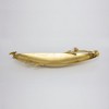 Jiallo Eldora boat shaped tray - Satin Gold - image 2 of 2