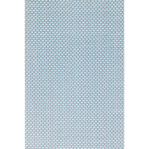 Mad Mats Basket Weave Sand & Aqua - 1 of 3