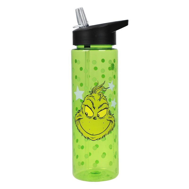 The Grinch and Max the Reindeer 2-Pack of 24-Ounce Plastic Water Bottles, 3 of 7