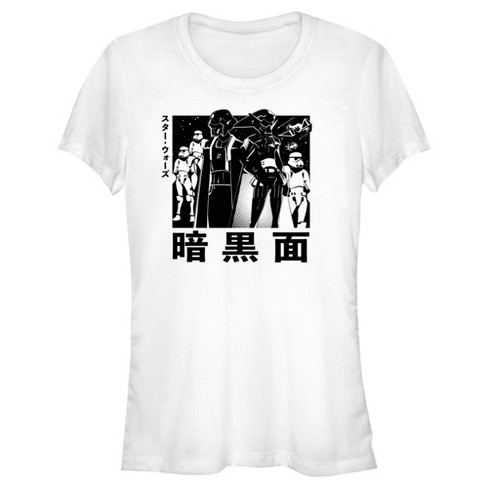 Juniors Womens Star Wars: Visions Dark Side Anime T-shirt : Target