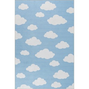 Nuloom Euphrasia Splashguard Traditional Machine Washable Area Rug - 1 of 4