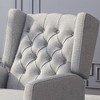 CENGHU Modern Recliner Chair in Fabric, Adult Sofa Chair, Recliner Chair for Adult, Mid Century Modern Pushback Chair for Living Room, Bedroom - 3 of 4