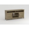 TV Stand for 63 in, Entertainment Center with Adjustable Shelves, Farmhouse TV Stand with Cabinet Doors - 4 of 4
