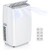 14000 BTU Portable Air Conditioner, 3-In-1 Cooling, Dehumidifier, Fan for Rooms Up to 750 Sq.Ft, Remote Control, Self-Evaporative System, Window Kit - 2 of 4