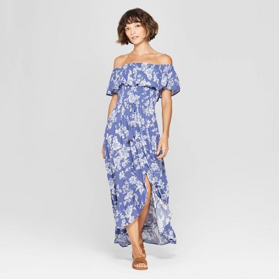 xhilaration off the shoulder dress